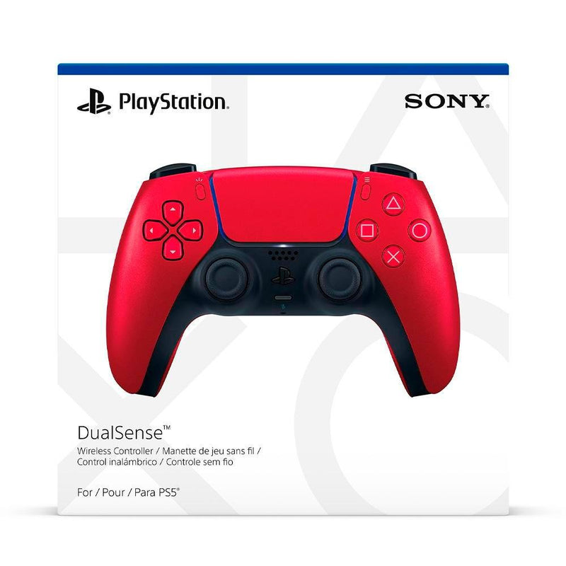 Controle Sony Ps5 Dualsense, Sem Fio, Volcanic Red